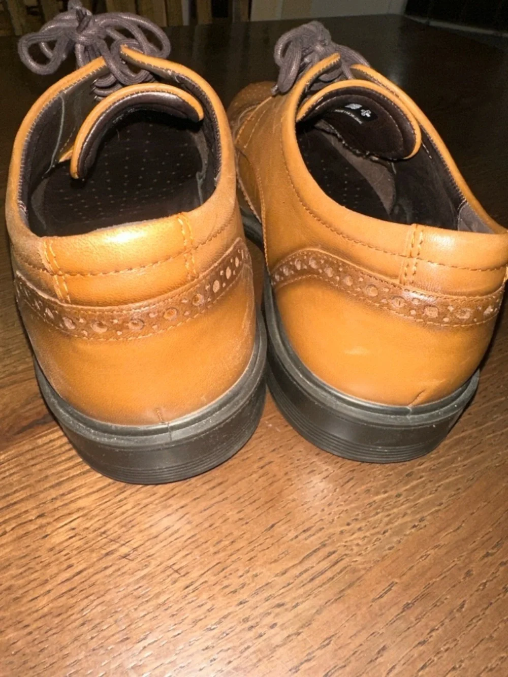 Ecco leather brogue